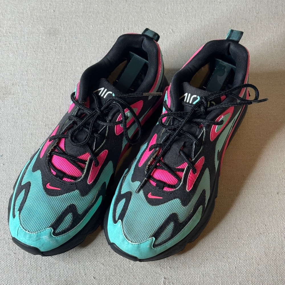 Nike Air Max 200 South Beach Teal Pink Black Mens CU4900-300 Size 8.5